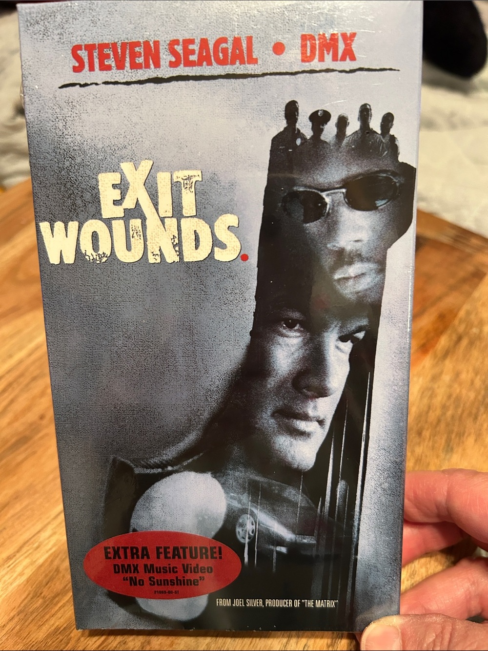 Rare vintage sealed VHS movie Exit Wounds Steven Seagal & DMX